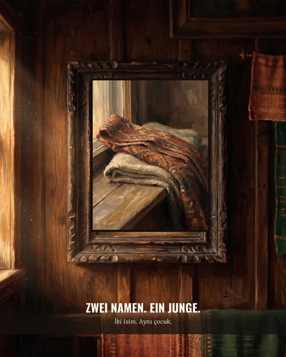 „Zwei Namen. Ein Junge.“„İki isim. Aynı çocuk.“